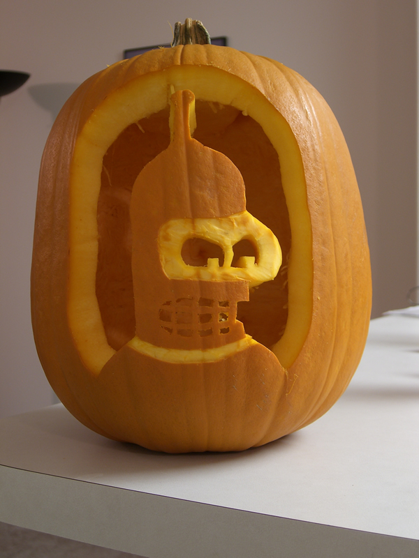 Matthew Kocsis » Futurama Pumpkin Carving